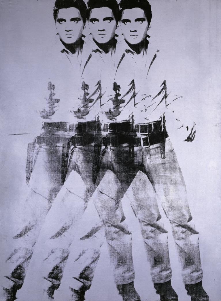 Andy Warhol opera Triple Elvis