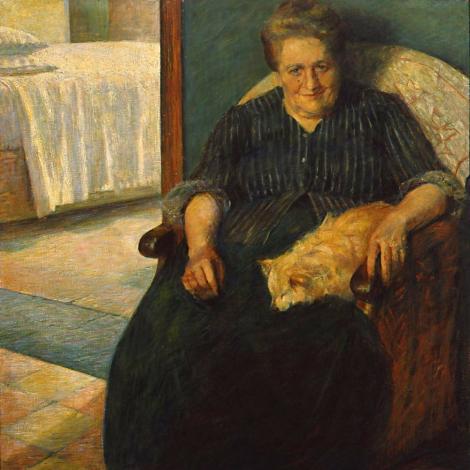 Umberto Boccioni, La signora Virginia