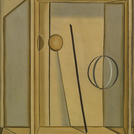 Immagine dell'opera di Morandi, Natura morta con palla, 1918