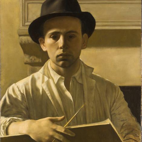 Autoritratto, 1948, olio su tela, cm 60x45