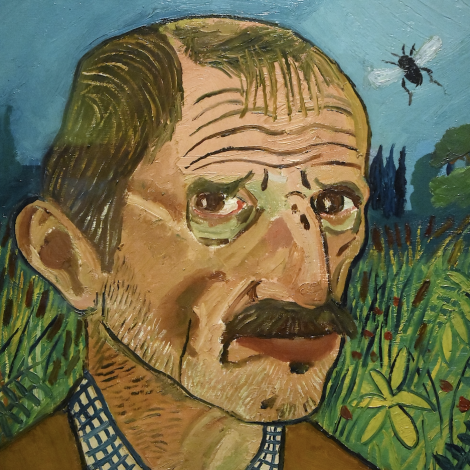 Antonio Ligabue, Autoritratto con mosca, particolare, bob on Flickr