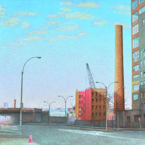 West side, 2009, olio su tela, 50x70 cm