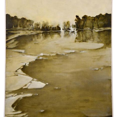 Alba, 2014, olio su tela, 70 x 100 cm