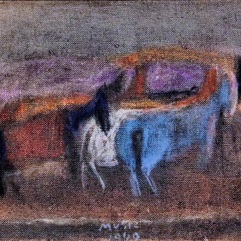 Cavallini che passano, 1949