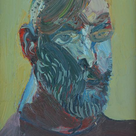 Autoritratto, 2020, olio su tela, 30x40cm