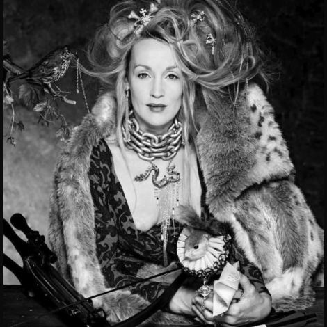 Jerry hall for Vivienne Westwood, 1997