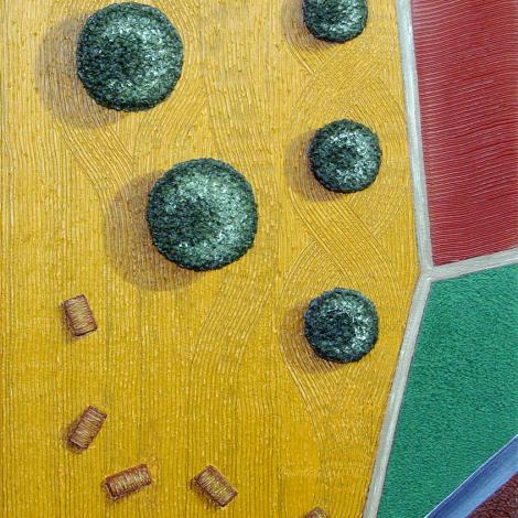 Campi arati, 2012, olio su tela 35 x 60 cm