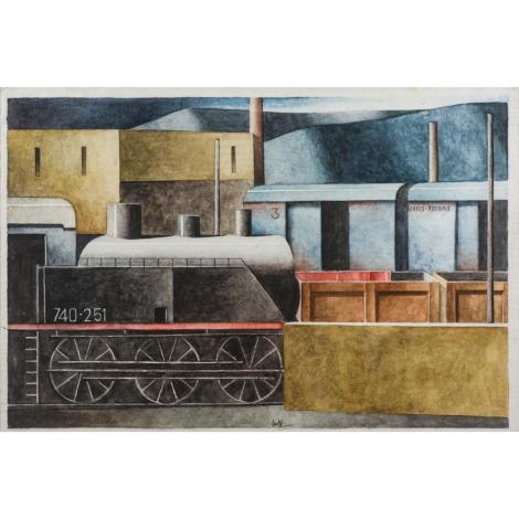 2018, Tecnica mista su carta, cm 38 x 56