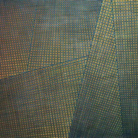 Spazio totale. Progressioni iterative ritmiche simultaneee, 1953