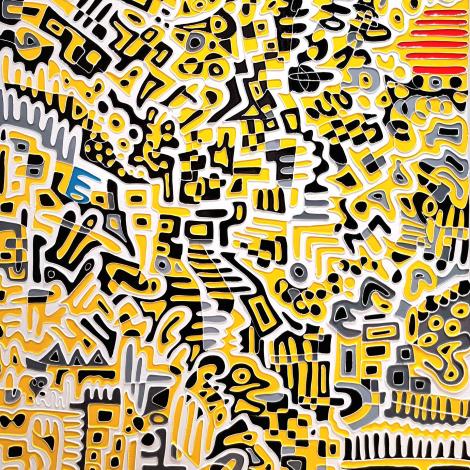 New York's Colors, 2024, tecnica mista 93 x 110 cm