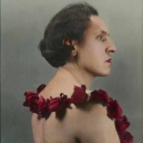 Rosindia, 1993, fotografia dipinta, 31.3 x 27.3 cm
