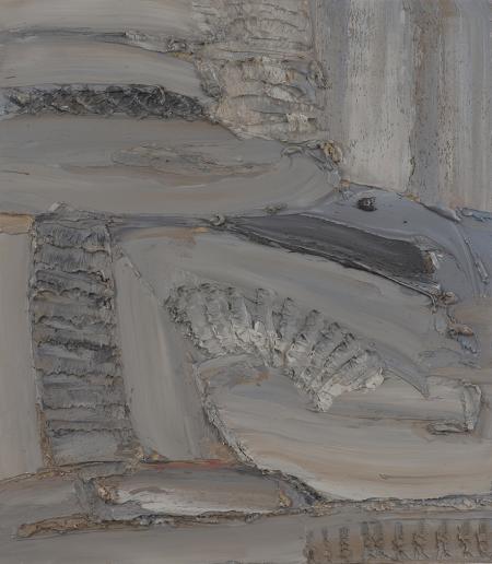 Senza titolo, 2009, olio su tavola, 70x80 cm
