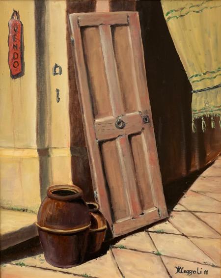 Robi vecchi, 2011, olio su tela 40 x 50 cm