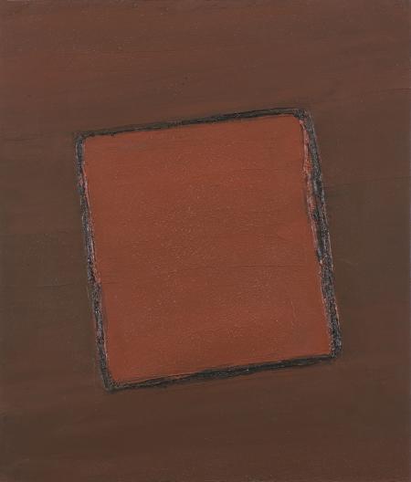 Senza titolo, 2001, olio su tavola, 60x70 cm
