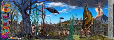 Perfetta Invasione, 2021, 200 x 70 cm
