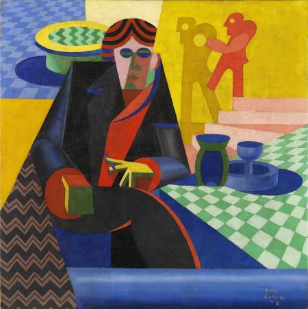 RItratto di Gilbert Clavel, 1918, olio su tela