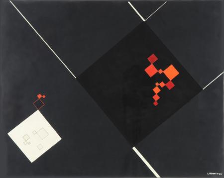 Composizione n.18, 1941, olio su tela, cm 48x60