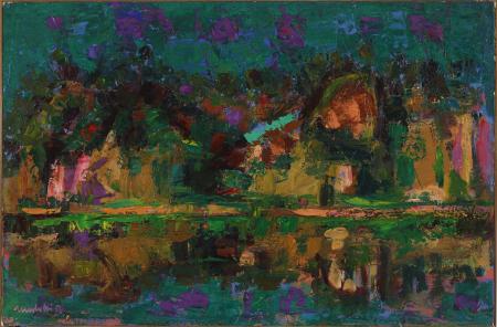 Adda, 1956, olio su tela, cm 72,5x110