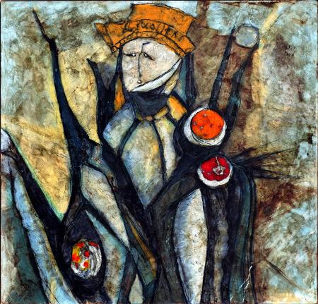 Il Giocoliere. Alle leggi del Caso., 2006, 45 x 45 cm