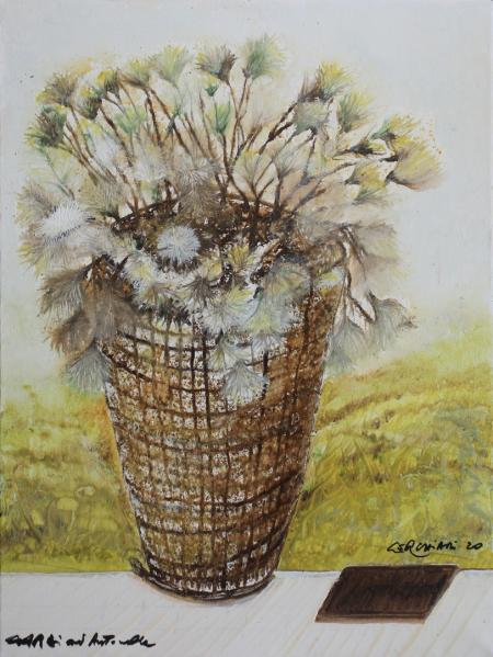 Cardi di Antonella, 2020, olio su tela 60 x 80 cm