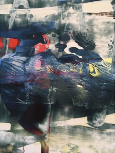 No matter what, 2024, high quality print on white opal acrylic 140 x 140 cm