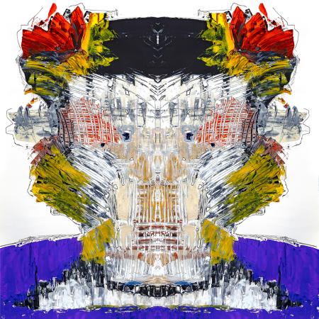 Androgino Pattern, 2025, Fineart 100x100 cm