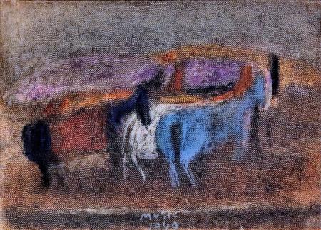 Cavallini che passano, 1949