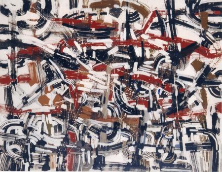 Senza titolo, 1953, olio su tela cm 88x114