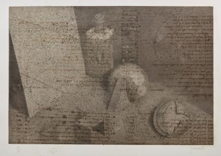 Senza titolo, acquaforte, 65.5 x 89.0 cm