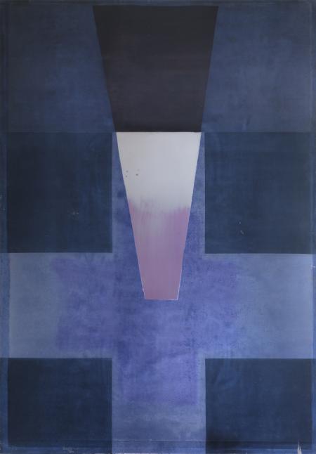 Croce, ferro, 131x187cm