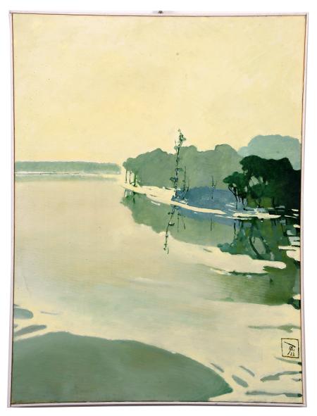 Colori, 2022, olio su tela 60 x 80 cm