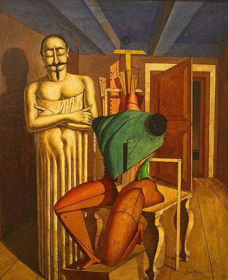 Il ritornante, 1918, olio su tela, cm 94x77