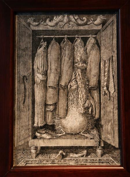 Gufo nel guardaroba, 1967, dalla serie "Cos'è un mostro"