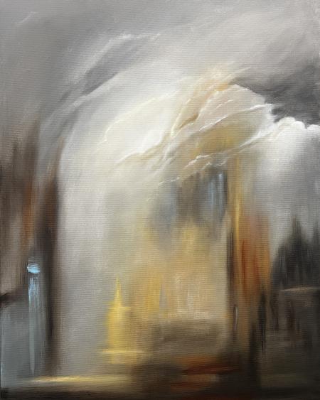 Estasi, 2024, acrilici 70x90 cm