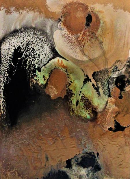 Inner landscape, 2024, tecnica mista, 50 x 60 cm