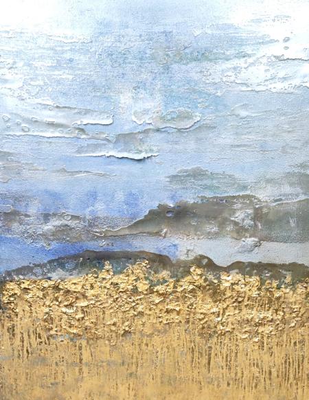 Il sentiero dell'anima, 2024, 100x120 cm