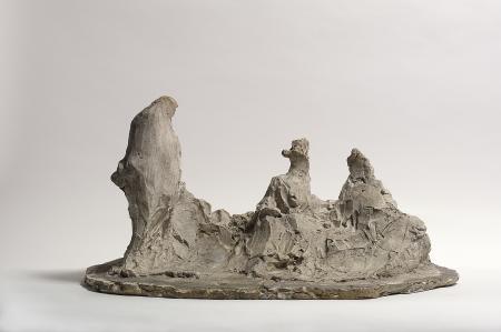 La conversazione, 1903, cm 33x66x41