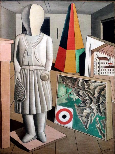 La Musa Metafisica, 1917