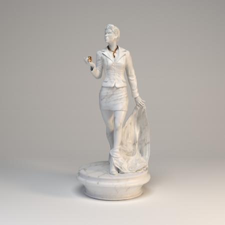 LILITH, 2025, Scultura-Scultura Digitale, 100x210x100 cm