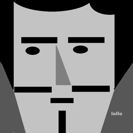 LOLLO LENO 180 (PIET 1872-1944), 2023, opera digitale 20x20 cm
