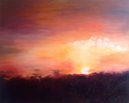 Luci e tenebre, 2004, olio su tela 50 x 40 cm