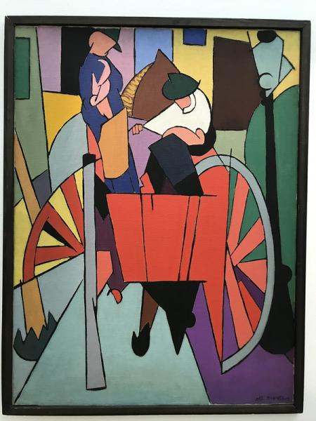 Lavoratori sul carretto, 1914