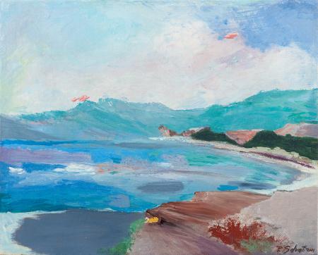 Marina, sogno, 2001, olio su tela, 40 x 50 cm