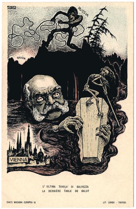 Danza macabra europea -  "L'Ultima Tavola di Salvezza", 1915