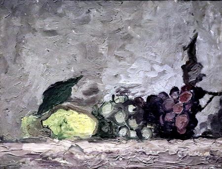 Natura morta con l'uva