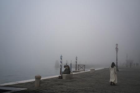 NEBBIA SUL CANAL GRANDE, 2023, fotografia digitale con stampa Fine Art 75 x 50 cm