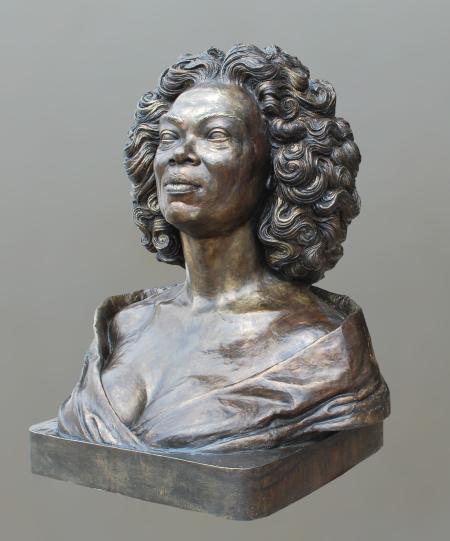 Oprah Winfrey, 2013, bronzo 70 x 60 x 87 cm