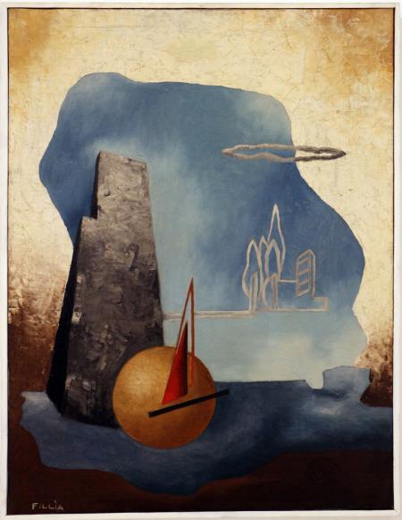 Paesaggio magico - la vela, 1932