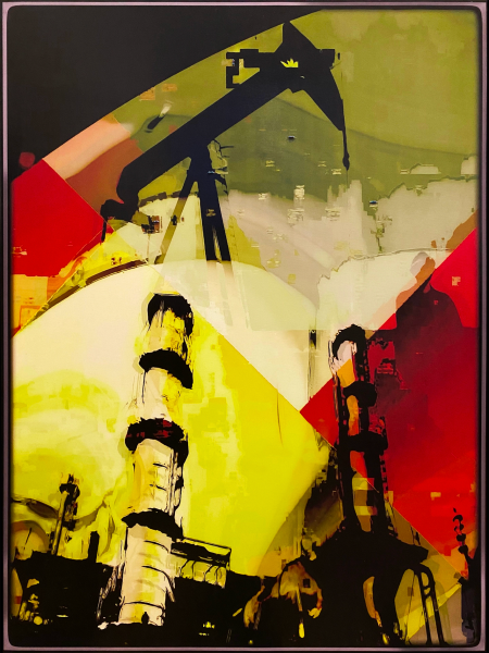 Energy and Future, 2025, tecnica mista 60x80 cm
