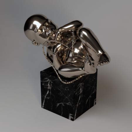 PREFERENCE FORM, Scultura-Scultura Digitale NFT, 45x50x30 cm